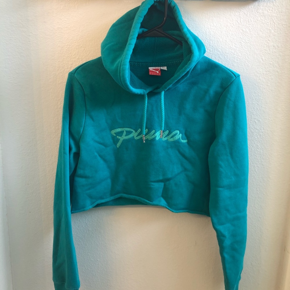 Cropped Puma hoodie